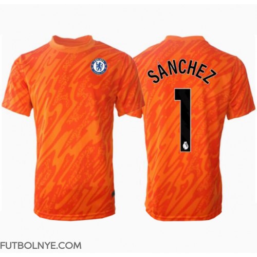 Camiseta Chelsea Robert Sanchez #1 Portero Primera Equipación 2024-25 manga corta